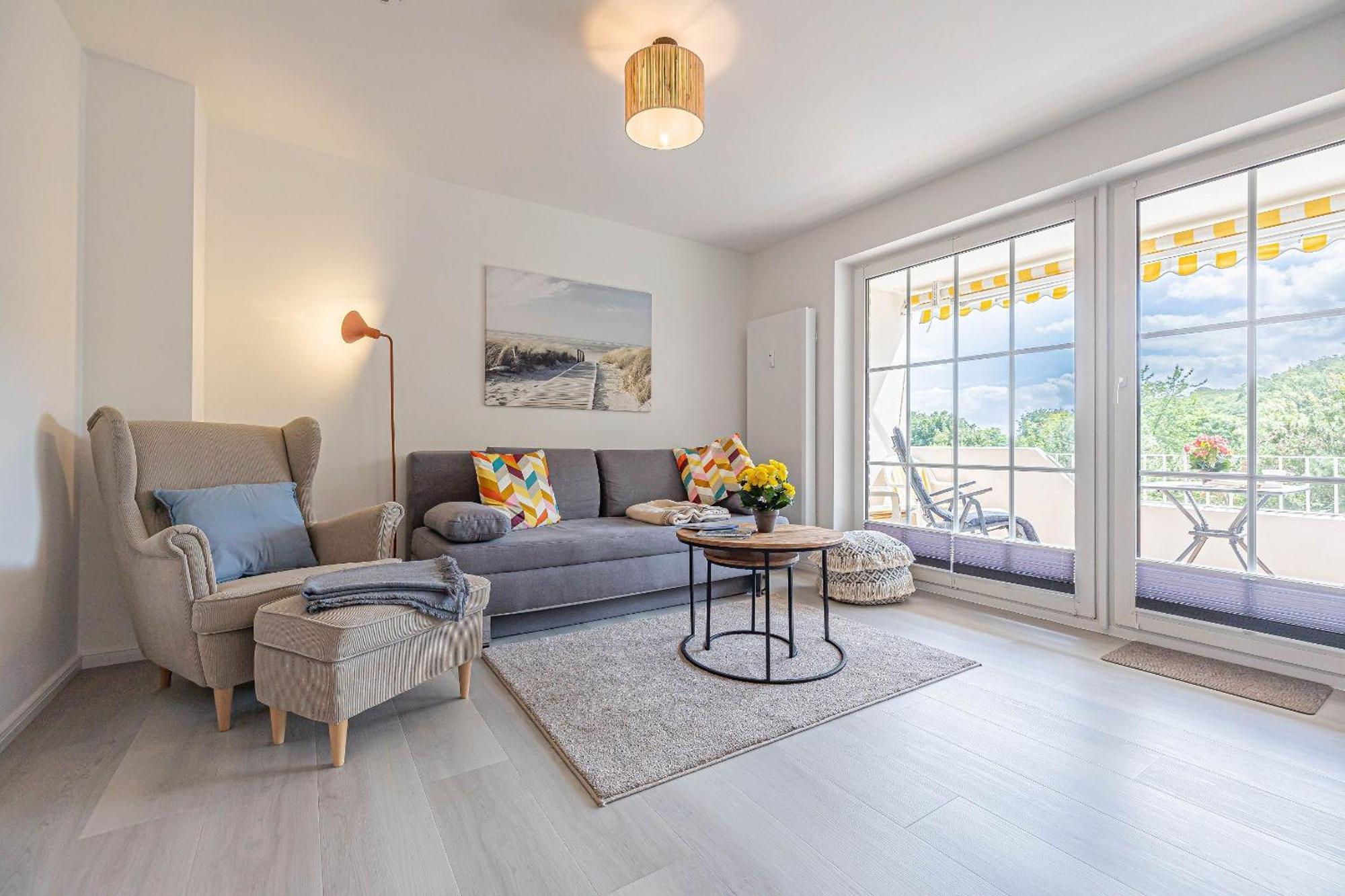 Fewo1846 - Strandresidenz Wassersleben Suedblick App 689 - Komfortables Apartment Mit Balkon Und Meerblick Harrislee Buitenkant foto